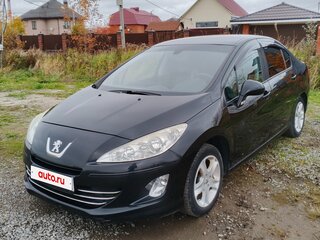 2012 Peugeot 408 I, чёрный, 500000 рублей, вид 1