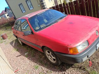 1990 Volkswagen Passat B3, красный, 99000 рублей, вид 4