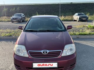 2006 Toyota Corolla IX (E120, E130) Рестайлинг, красный, 619000 рублей, вид 2