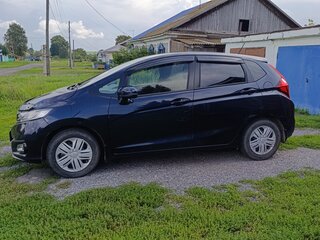 2017 Honda Fit III Рестайлинг, синий, 1150000 рублей, вид 4