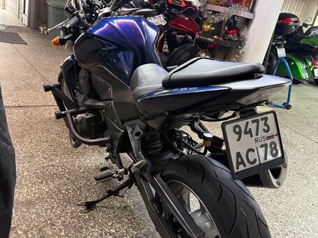 2008 Kawasaki Z 750, синий, 445000 рублей, вид 4
