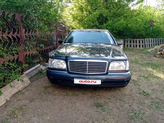1997 Mercedes-Benz S-Класс 300 III (W140) Рестайлинг, синий, 1500000 рублей, вид 1
