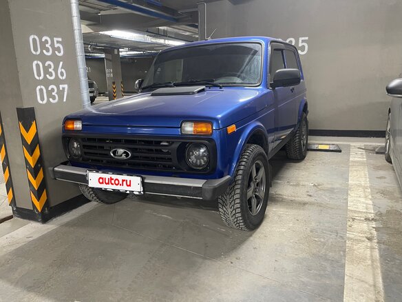 2020 Lada (ВАЗ) 2121 (4x4) I Рестайлинг (2020), синий, 835000 рублей - вид 6