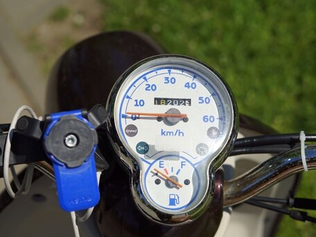 2010 Yamaha Vino 50, коричневый, 80000 рублей, вид 5
