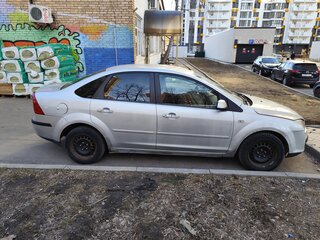 2007 Ford Focus II, серебристый, 380000 рублей, вид 4