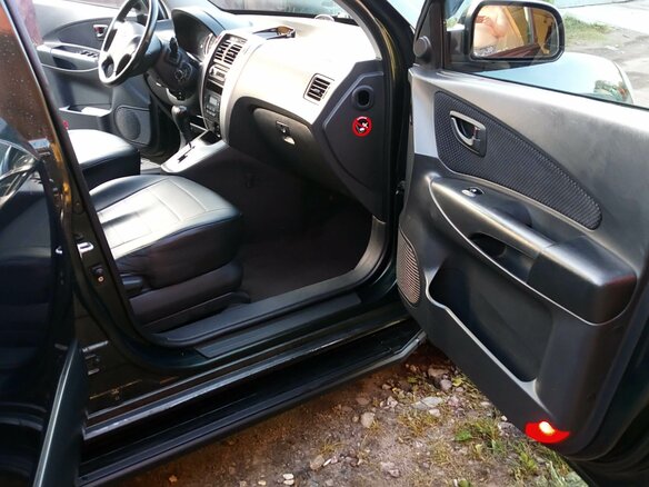 2008 Hyundai Tucson I, зелёный, 930000 рублей - вид 12