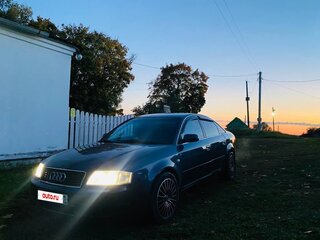 2002 Audi A6 II (C5) Рестайлинг, синий, 450000 рублей, вид 2