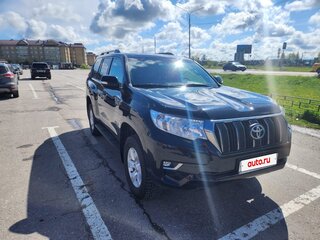 2020 Toyota Land Cruiser Prado 150 Series Рестайлинг 3, чёрный, 4200000 рублей, вид 2