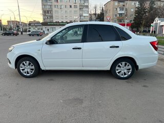 2019 Lada (ВАЗ) Granta I Рестайлинг, белый, 539000 рублей, вид 4
