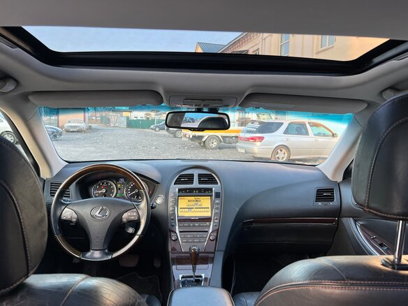2012 Lexus ES 350 V Рестайлинг, чёрный, 1590000 рублей - вид 10