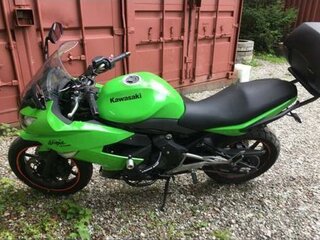 2012 Kawasaki ER-4F (Ninja 400R), зелёный, 520000 рублей, вид 3