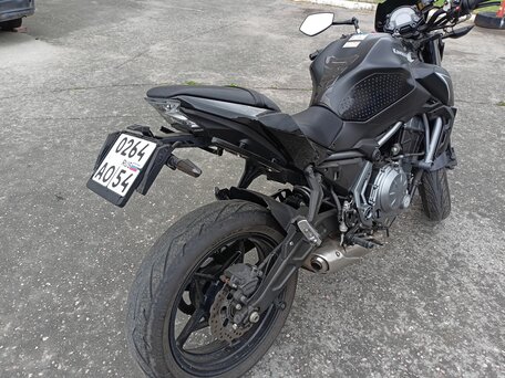 2017 Kawasaki Z 650, чёрный, 565000 рублей, вид 1