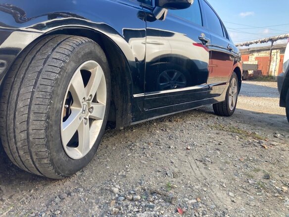 2008 Honda Civic VIII, чёрный, 850000 рублей - вид 6