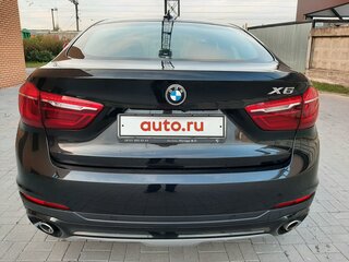 2015 BMW X6 30d II (F16), чёрный, 4997000 рублей, вид 4