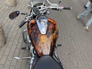 2010 Suzuki Intruder C1800R (VLR 1800), чёрный, 811465 рублей, вид 4