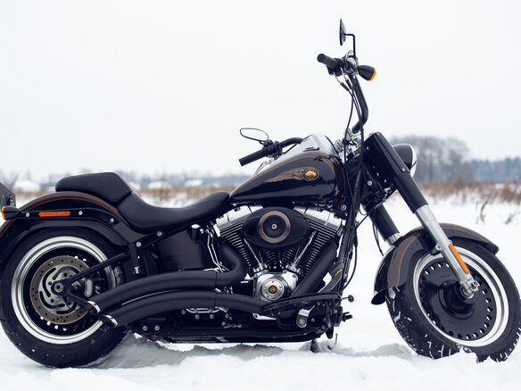 2013 Harley-Davidson Fat Boy, коричневый, 1350000 рублей - вид 1