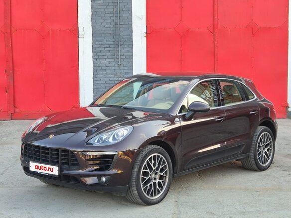 2014 Porsche Macan S I, коричневый, 3500000 рублей