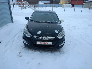 2011 Hyundai Solaris I, чёрный, 700000 рублей, вид 1