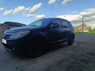 2009 Dacia Sandero I, чёрный, 380000 рублей, вид 1