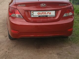 2012 Hyundai Solaris I, красный, 700000 рублей, вид 2