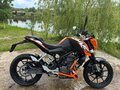 2014 KTM 200 Duke, оранжевый, 255000 рублей - вид 4