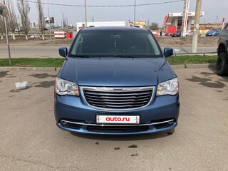 2011 Chrysler Town & Country V Рестайлинг, голубой, 1390000 рублей, вид 2