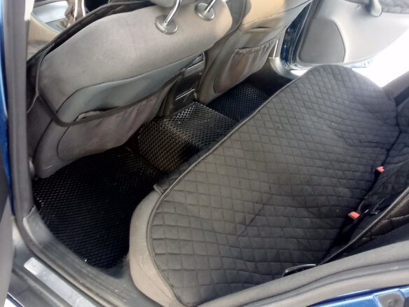 2002 Mercedes-Benz C-Класс 180 II (W203), синий, 550000 рублей - вид 18