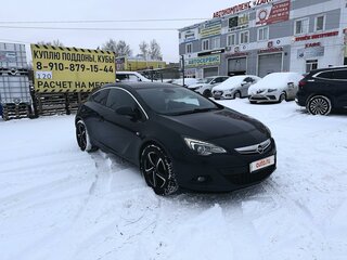 2013 Opel Astra GTC J Рестайлинг, чёрный, 750000 рублей, вид 4