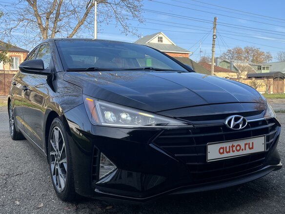 2018 Hyundai Elantra VI (AD) Рестайлинг, чёрный, 1850000 рублей - вид 6