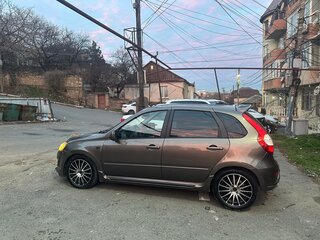 2015 Lada (ВАЗ) Kalina Sport II, серый, 620000 рублей, вид 3
