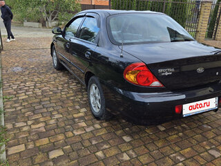 2008 Kia Spectra I Рестайлинг 2, чёрный, 450000 рублей, вид 4