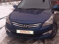 2015 Hyundai Solaris I Рестайлинг, синий, 950000 рублей - вид 3