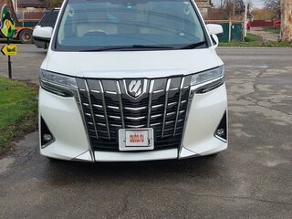 2019 Toyota Alphard III Рестайлинг, белый, 3300000 рублей, вид 1