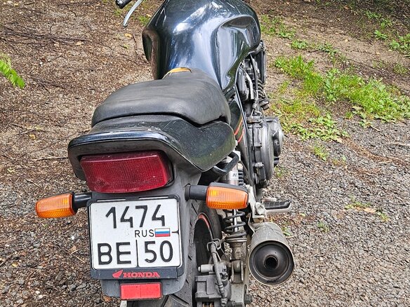 1994 Honda CB 400 Super Four, синий, 210000 рублей - вид 8