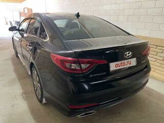 2016 Hyundai Sonata VII (LF), чёрный, 1750000 рублей, вид 4