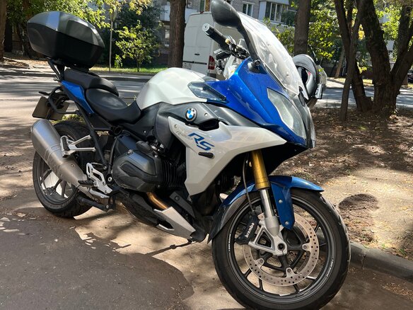 2016 BMW R 1200 RS, синий, 990000 рублей - вид 1