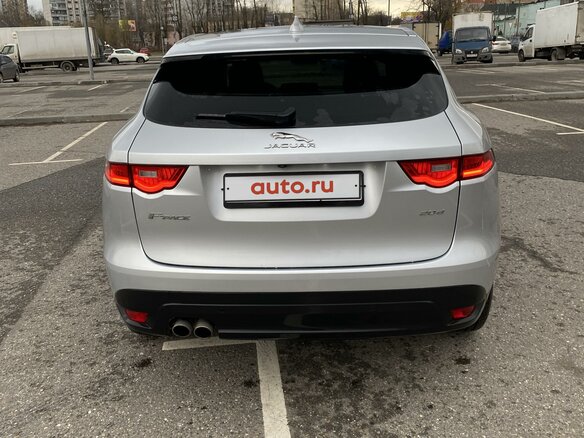 2019 Jaguar F-Pace I, серебристый, 2555000 рублей - вид 5