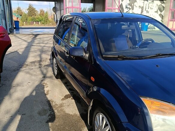 2008 Ford Fusion I Рестайлинг, синий, 490000 рублей - вид 5