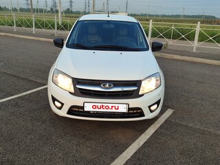 2018 Lada (ВАЗ) Granta I, белый, 600000 рублей, вид 1