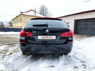 2014 BMW 5 серии 525d VI (F10/F11/F07) Рестайлинг, чёрный, 1870639 рублей, вид 4