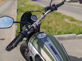 2015 Ducati Scrambler 800, зелёный, 475000 рублей, вид 4