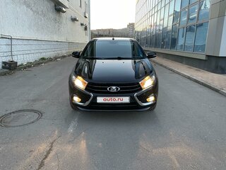 2020 Lada (ВАЗ) Vesta I, чёрный, 1150000 рублей, вид 1