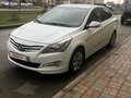 2015 Hyundai Solaris I Рестайлинг, белый, 1132000 рублей