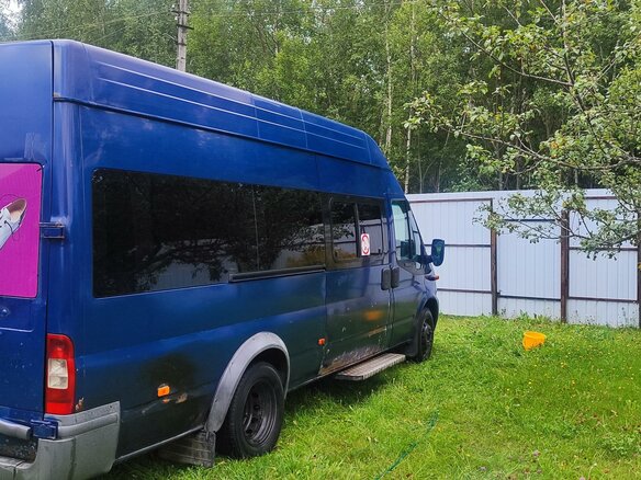 2009 Ford Transit, синий, 1300000 рублей - вид 7