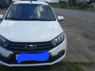 2019 Lada (ВАЗ) Granta I Рестайлинг, белый, 680000 рублей, вид 1