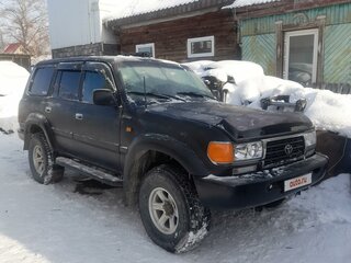 1991 Toyota Land Cruiser 80 Series, чёрный, 1300000 рублей, вид 2