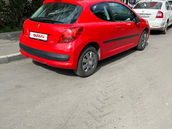 2008 Peugeot 207 I, красный, 590000 рублей - вид 5