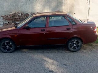2007 Lada (ВАЗ) Priora I, красный, 260000 рублей, вид 2
