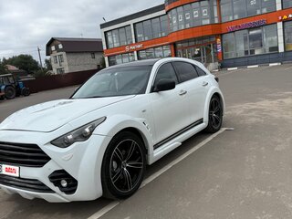 2014 Infiniti QX70, белый, 1880000 рублей, вид 3
