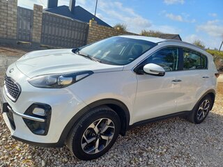 2019 Kia Sportage IV Рестайлинг, белый, 2700000 рублей, вид 4
